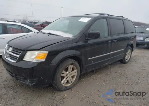 2010 Dodge Grand Caravan Crew из США, поврежденный, VIN 2D4RN6DX4AR396575